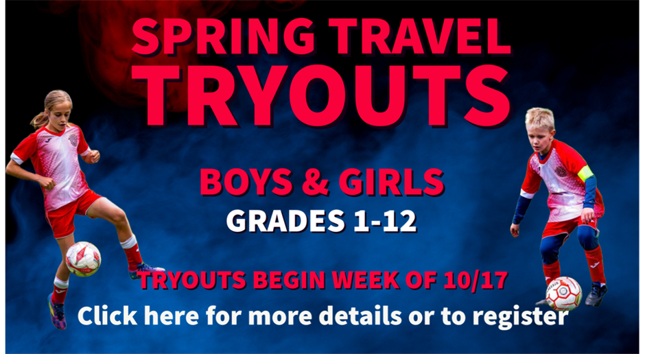 Spring Travel Soccer Tryouts