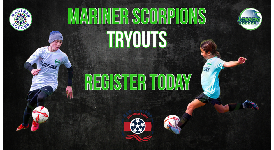 Mariner Scorpions Club Tryouts