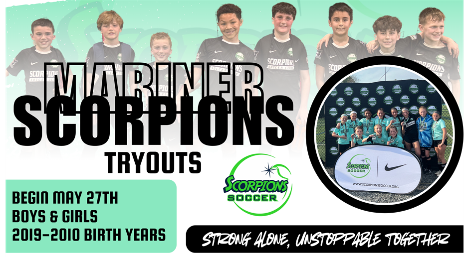 scorpions tryouts announced