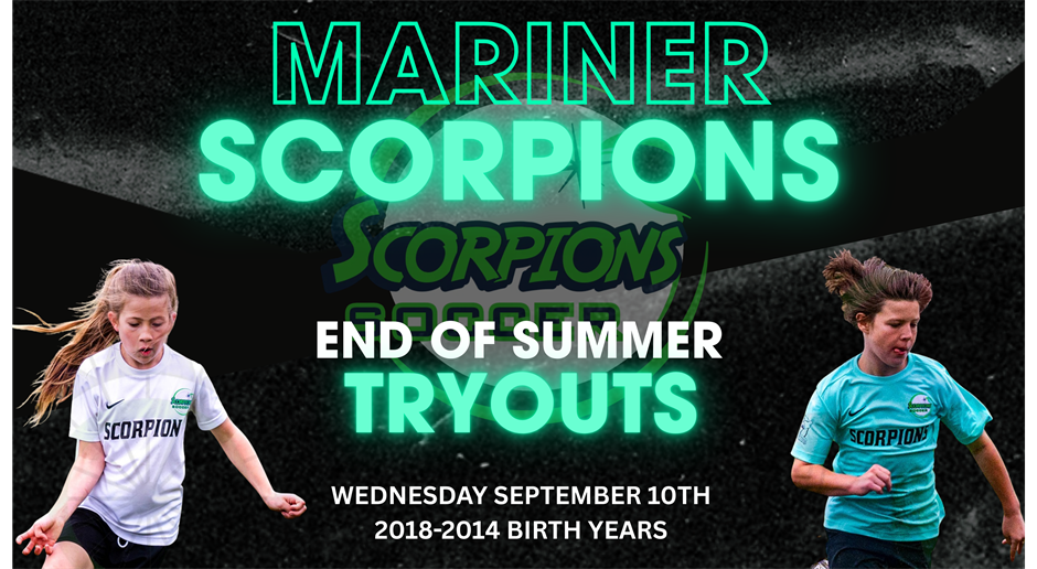 End of Summer Tryouts